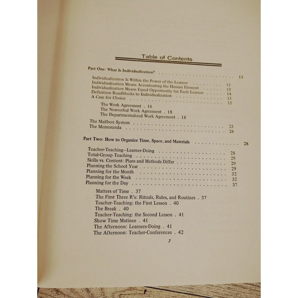 Portfolio of Working Materials Individualized Instruction HC Homeschool Book 70s